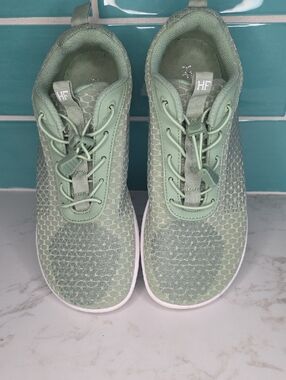 HF Light Green Women's Lightweight Hiking  Shoes